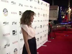 Dania Ramirez at the 2011 Maxim Hot 100 Party With New Era, Miller Lite, 2(x)ist And Silver Jeans Co. at Hollywood CA. (Footage by WireImage Video/GettyImages) Stock Footage
