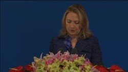 Clinton says no nation can or should deny human rights News Clip
