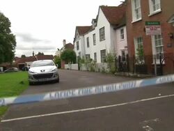 Police at Scene of Shooting in Writtle News Clip