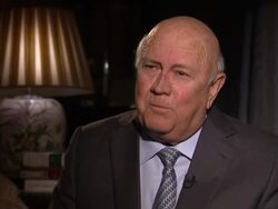 FW De Klerk Talk About Margaret Thatcher News Clip