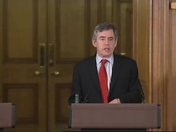 Afghan President Karzai and British PM Brown give presser News Clip