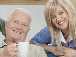 HD: Friendly Nurse In The Nursing Home Stock Footage