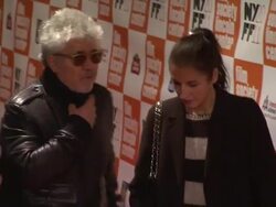Pedro Almodovar and guest Stock Footage