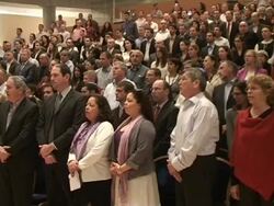 Israel embassy in Buenos Aires Stock Footage