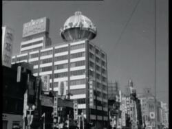 Tokyo prepares for Olympics, builds skyscrapers Stock Footage