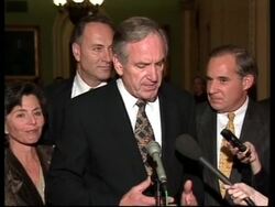 USA: PRESIDENT CLINTON IMPEACHMENT TRIAL (2) News Clip