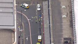 Aerial shots of Manchester Arena after attack News Clip
