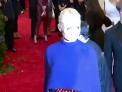 Cameron Diaz at "PUNK: Chaos To Couture" Costume Institute Gala Stock Footage