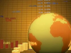 Globat Business Concept Stock Footage