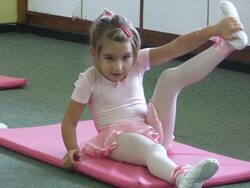 Little ballerina (HD) Stock Footage