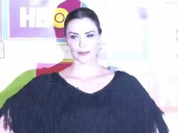 Michelle Forbes at HBO's Official 2014 Emmy After Party Stock Footage