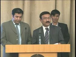 Karzai, Abdullah at 40 percent in partial election returns News Clip