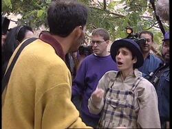 HEBRON: ISRAEL'S MILITARY CO-ORDINATOR OREN SHACHOR VISIT News Clip