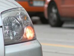 Car Blinker Stock Footage