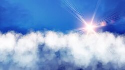 Flying through clouds HD Stock Footage
