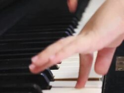 Piano Stock Footage