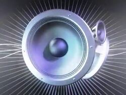 Music 01 Speaker Loop Stock Footage