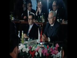 SYND 27 11 76 WARSAW PACT MEETING IN BUCHAREST News Clip