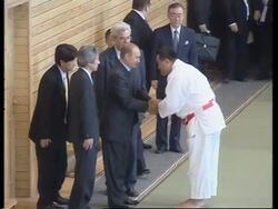 Putin and Koizumi at Judo class Instructional Video