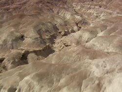 WS AERIAL View of Painted Desert / Arizona, United States Stock Footage