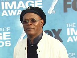 Samuel L. Jackson at the 42nd NAACP Image Awards at Los Angeles CA. (Footage by WireImage Video/GettyImages) Stock Footage