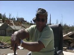 The storms that ripped paths of loss through Alabama and a half-dozen other states have wrought a special sort of pain on the oldest residents, forced to cope with the destruction of all they've known. News Clip