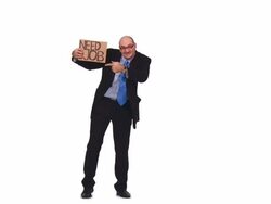 HD: Unemployed Businessman Stock Footage