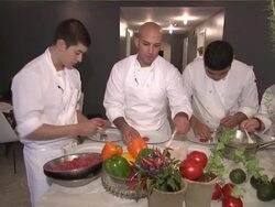 ATMOSPHERE: food preparation  Stock Footage