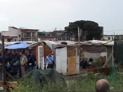 Romanian minister in Rome after attacks against Roma people News Clip