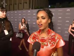 INTERVIEW: Kerry Washington on what brings her out at LACMA Hosts 2012 Art + Film Gala Honoring Ed Ruscha And Stanley Kubrick Presented By Gucci Stock Footage