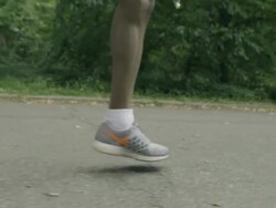 Runner's Legs Stock Footage