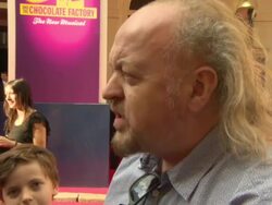 INTERVIEW - Bill Bailey on the play, why the story is so popular at Charlie & The Chocolate Factory - Opening Night at Theatre Royal on June 25, 2013 in London, England (Footage by WireImage Video/Getty Images) Stock Footage