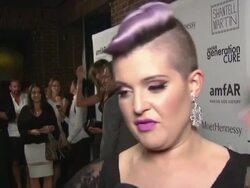 INTERVIEW â€“ Kelly Osbourne at amfAR generationCURE Solstice Stock Footage