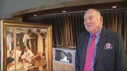 A Norman Rockwell painting of Boston Red Sox players was shown at Fenway Park on Monday before heading to New York City where it will be auctioned later this month. (May 5) Instructional Video