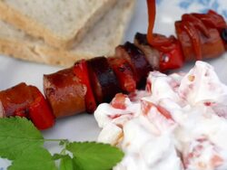 shashlik Stock Footage