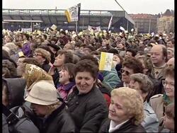 Czech Republic - Visit Pope John Paul II News Clip