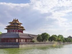Forbidden City - time lapse Stock Footage