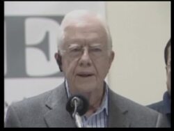 Fmr US president Jimmy Carter will be observer at Sunday's elex Instructional Video