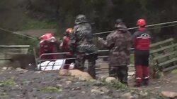 CLEAN : Two die after floods hit Corsica News Clip