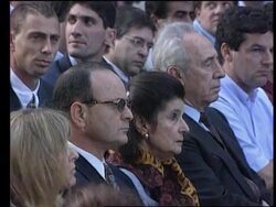 Israel - Memorial to assassinated PM Yitzhak Rabin News Clip