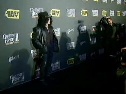 Best Buy Presents Guitar HeroÂ® III: Legends of Rock Launch Party Stock Footage