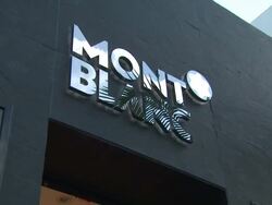 Montblanc Rodeo Boutique Opening Stock Footage