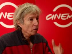 INTERVIEW: Jacques Doillon on the role of the divorce in the film at 'Un Enfant De Toi' (You, Me And Us): 7th Rome Film Festival at Auditorium Parco Della Musica on November 15, 2012 in Rome, Italy (Footage by WireImage Video/Getty Images) Stock Footage