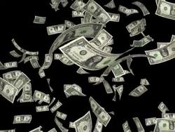 $1 Dollar Bills #2 NTSC Stock Footage