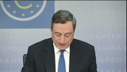 Draghi Statement From November ECB News Conference News Clip