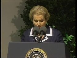 USA: ALBRIGHT CALLS ON INDIA AND PAKISTAN TO STOP NUCLEAR TESTS News Clip