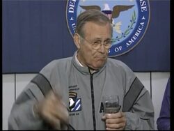 Rumsfeld comments on intelligence reform News Clip