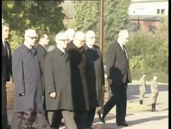 40th anniversary ceremony of East Germany Stock Footage