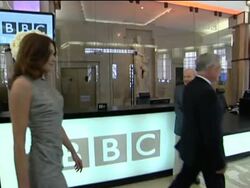 Sarkozy visits BBC to mark 70th anniv of De Gaulle radio appeal News Clip