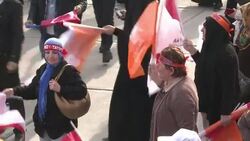 CLEAN : Erdogan supporters hold rally ahead News Clip